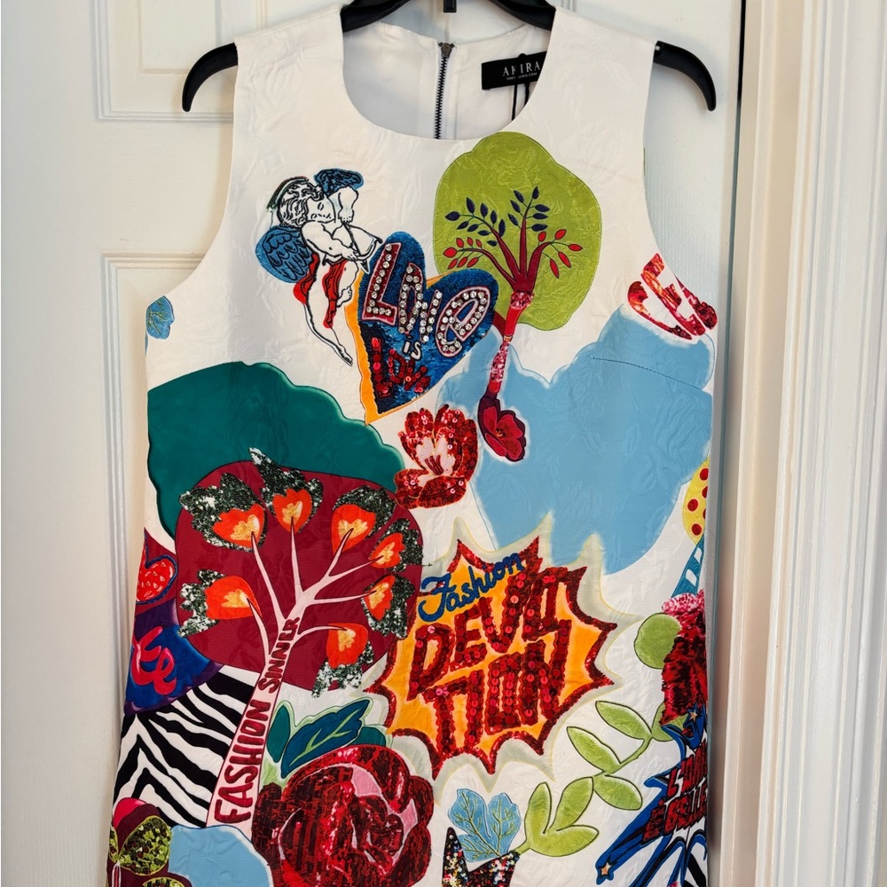 NWT Akira Embellished Mini Dress